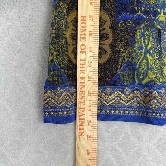 Jean Paul Gaultier Fuzzi Italy Byzantine Sleeveless Top Womens L Abstract Mesh - Picture 9 of 14